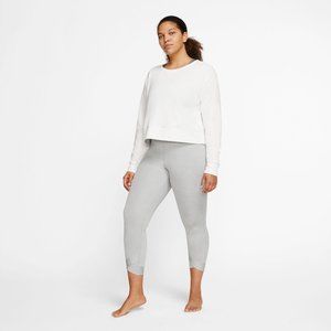 Nike women's Yoga Long Sleeve Open Back